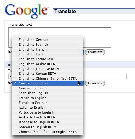 Translate google